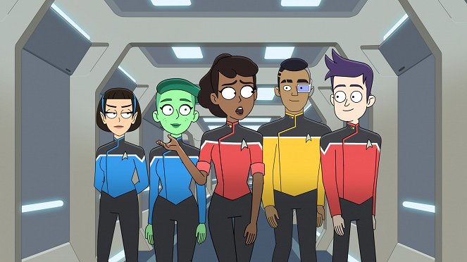 Star Trek: Lower Decks - Old Friends, New Planets - De la película