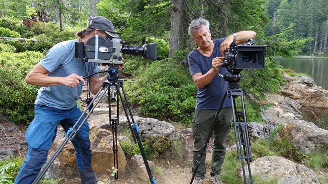 Abenteuer Wildnis: Die schwarze Perle des Bayerischen Waldes - Eine Reise zur Quelle der Ilz ... damals und heute - Dreharbeiten