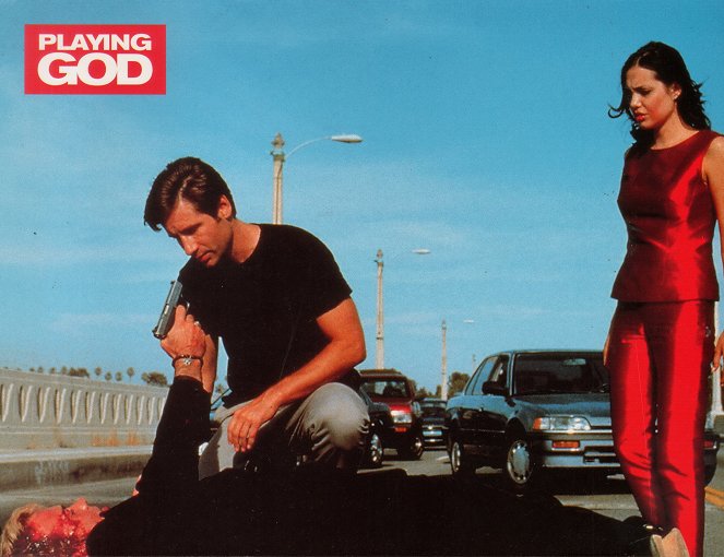 Playing God - Lobbykaarten - David Duchovny, Angelina Jolie