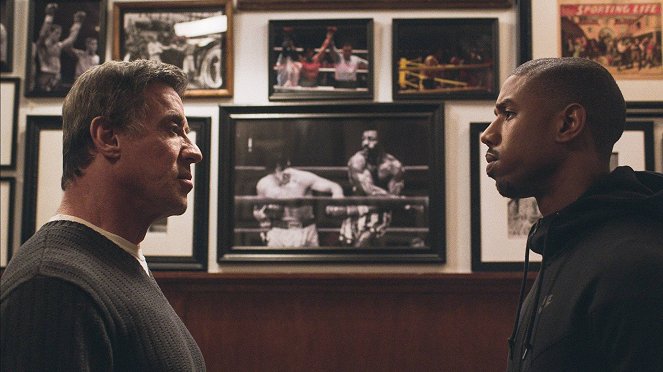 Creed - Rocky's Legacy - Filmfotos - Sylvester Stallone, Michael B. Jordan