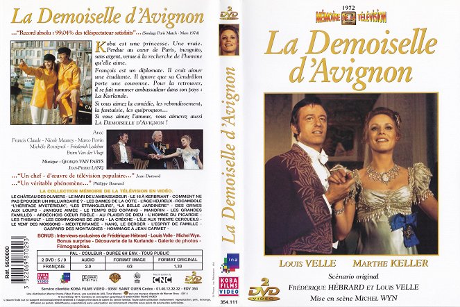 La Demoiselle d’Avignon - Couvertures