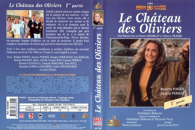 Le Château des Oliviers - Couvertures