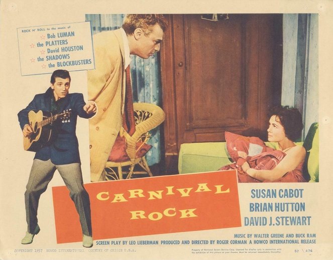 Carnival Rock - Cartões lobby - David J. Stewart, Susan Cabot