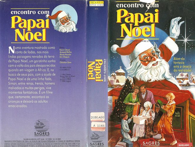 La maravillosa historia de Santa Claus - Carátulas
