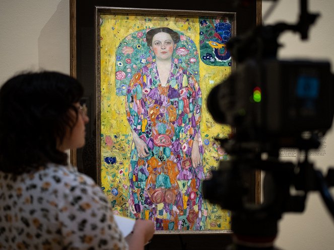 Expositions sur grand écran : Klimt et le baiser - Tournage