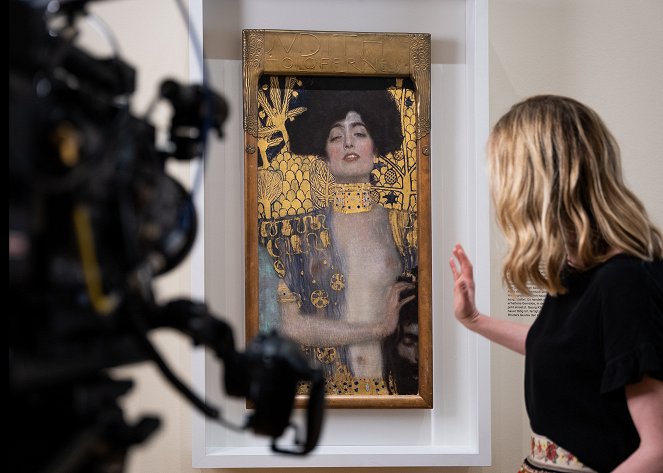 Expositions sur grand écran : Klimt et le baiser - Tournage