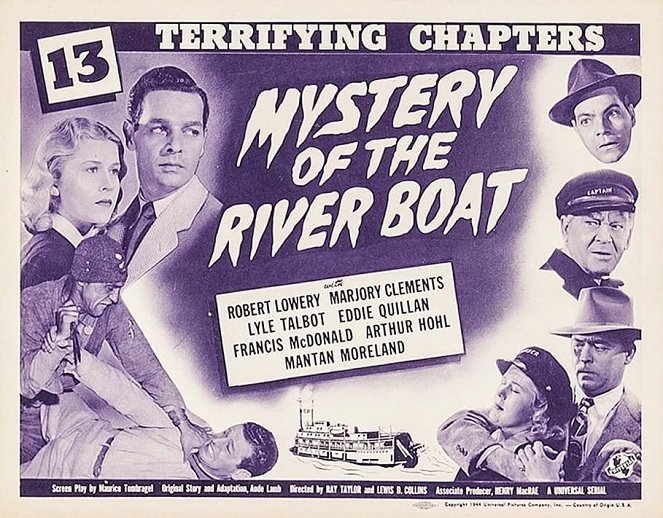 Mystery of the River Boat - Vitrinfotók