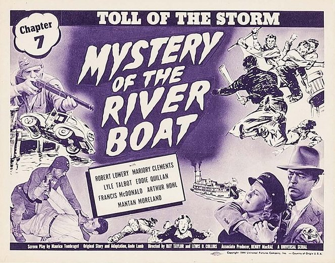 Mystery of the River Boat - Vitrinfotók