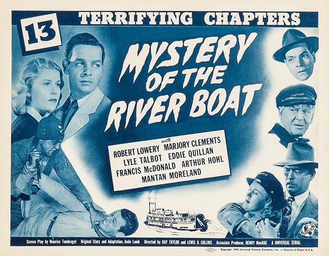 Mystery of the River Boat - Vitrinfotók