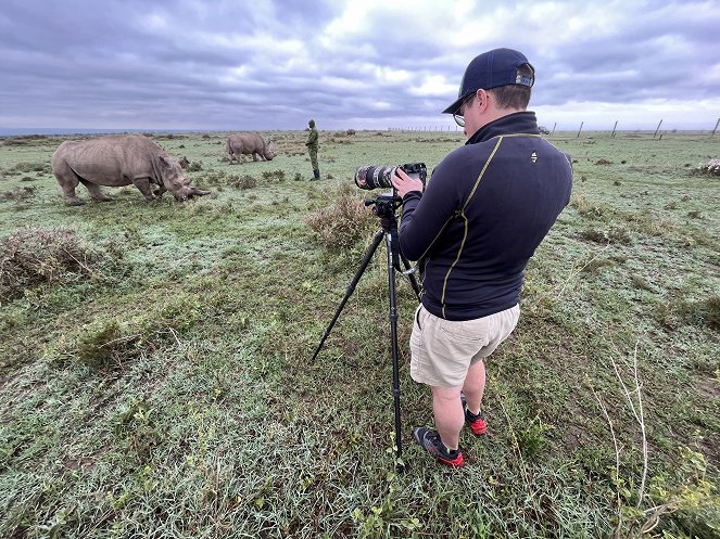 Poslední nosorožec - Z natáčení