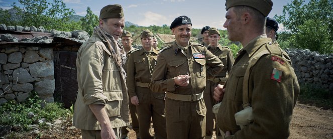 Bitva o Monte Cassino - Z filmu - Leszek Lichota, Michał Żurawski