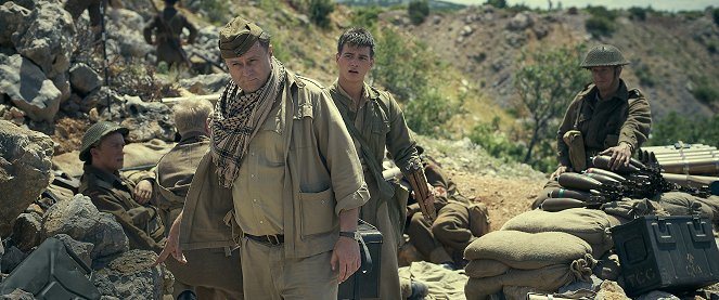 Bitva o Monte Cassino - Z filmu - Leszek Lichota, Nicolas Przygoda