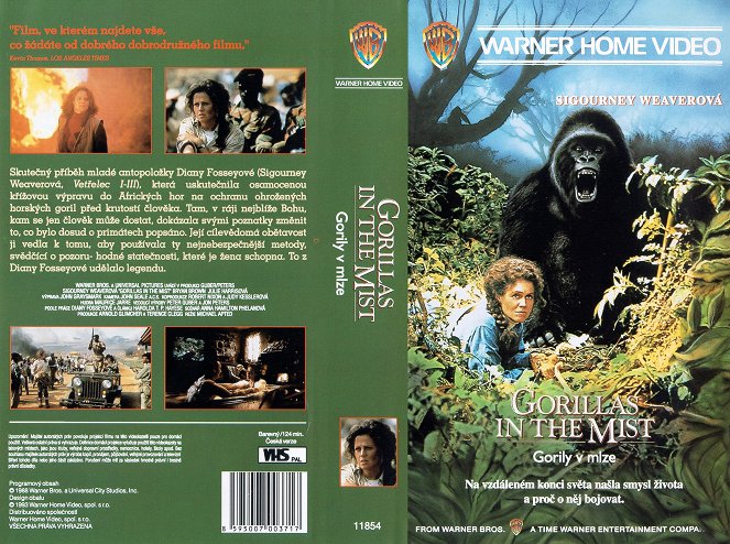 Gorillas im Nebel - Die Leidenschaft der Dian Fossey - Covers