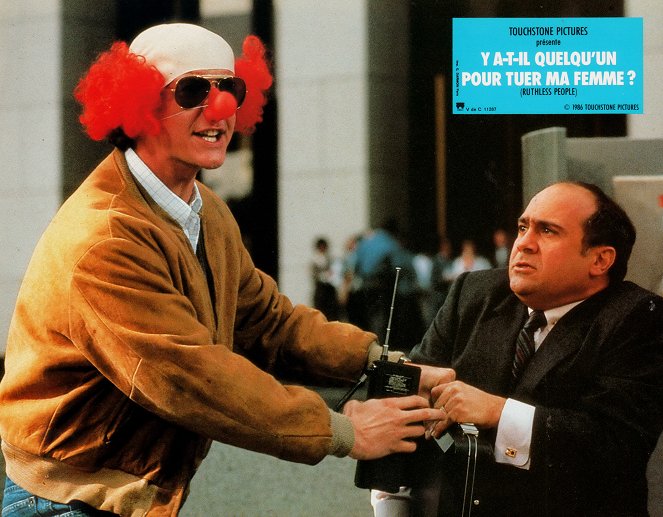 Ruthless People - Lobby karty - Danny DeVito