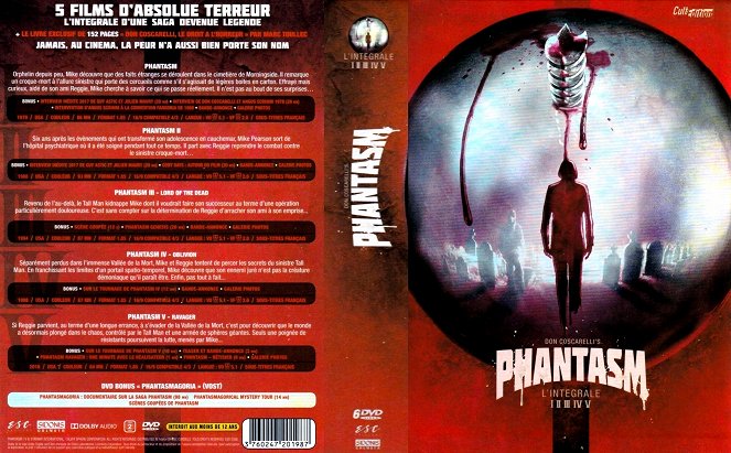 Phantasm III: Lord of the Dead - Carátulas