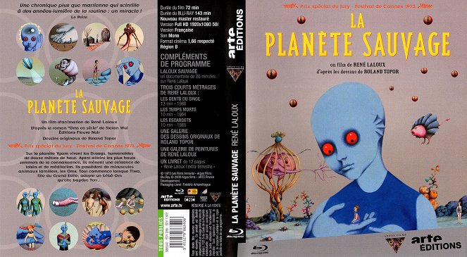 Der Phantastische Planet - Covers