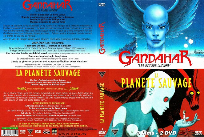 Gandahar - Covers