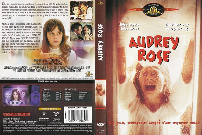 Las dos vidas de Audrey Rose - Carátulas