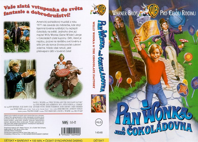 Willy Wonka a továreň na čokoládu - Covery