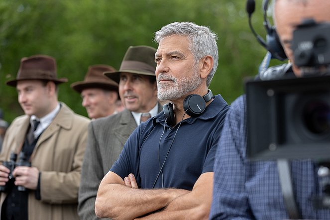 Ósemka ze sternikiem - Z realizacji - George Clooney