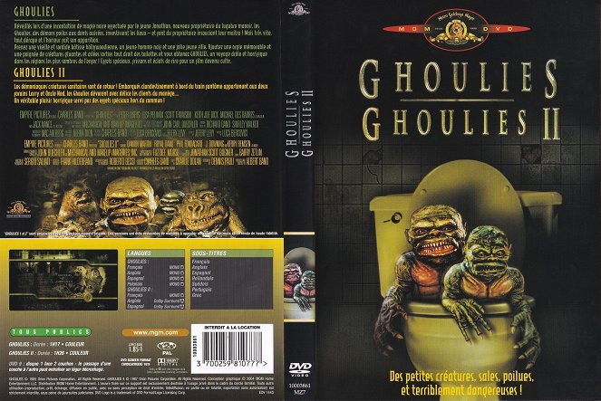 Ghoulies II - Carátulas