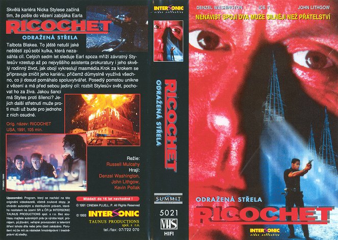 Ricochet - Der Aufprall - Covers