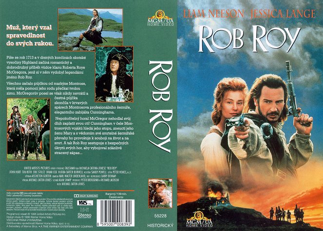 Rob Roy, la pasión de un rebelde - Carátulas