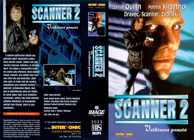 Scanner Cop II - Carátulas