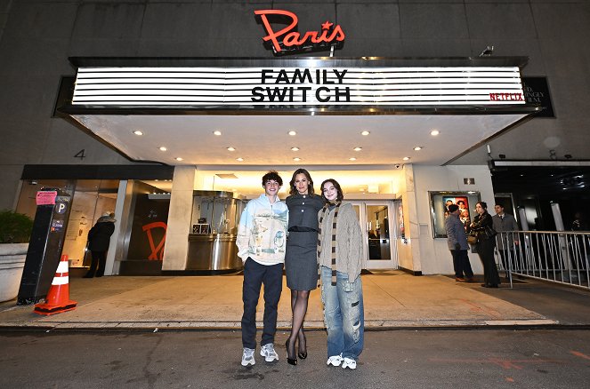 Troca em Família - De eventos - Screening of Netflix's Family Switch at The Paris Theatre on November 27, 2023 in New York City
