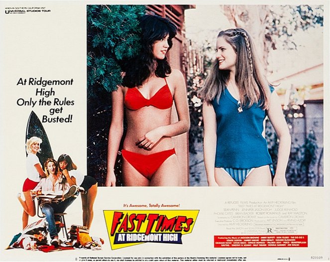 Fast Times at Ridgemont High - Lobby Cards