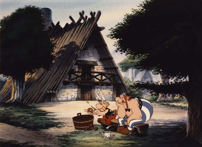 Asterix a prekvapenie pre Cézara - Z filmu
