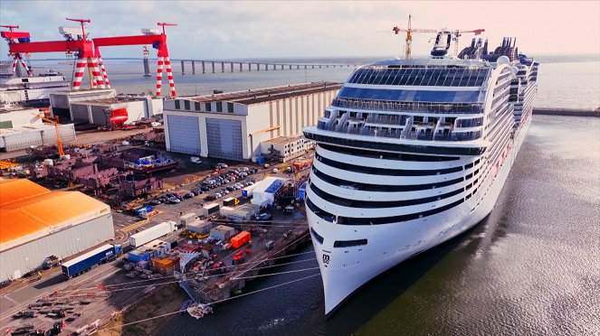 Building The Billion Pound Cruise Ship - Do filme