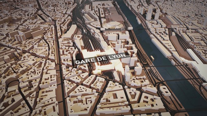 Paříž a její nádraží - Z filmu