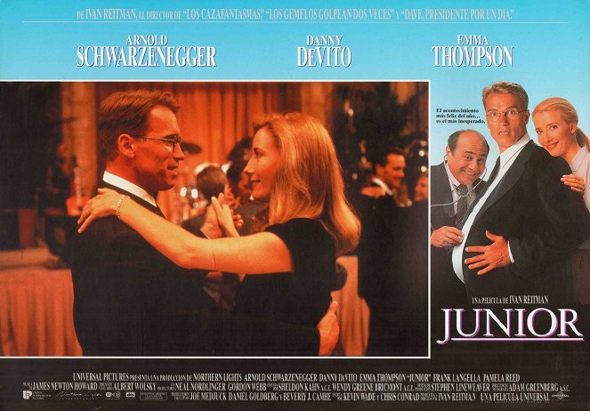 Junior - Cartes de lobby - Arnold Schwarzenegger, Emma Thompson