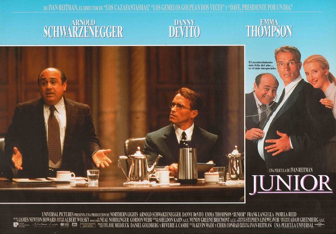 Junior - Cartes de lobby - Danny DeVito, Arnold Schwarzenegger