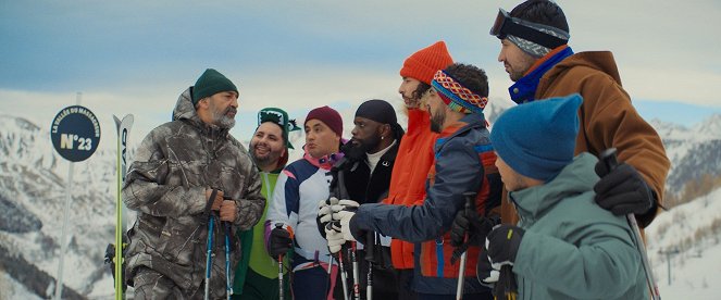 Les Segpa au ski - Kuvat elokuvasta - Moussa Maaskri, Walid Ben Amar, Kader Bueno, Charly Nyobe, Ichem Bougheraba, Arriles Amrani, Lahcène Amari