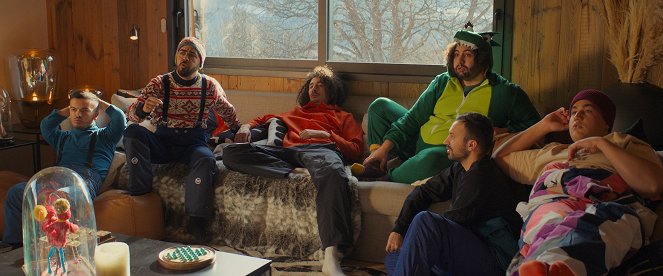 Les Segpa au ski - Van film - Anthony Pinheiro, Arriles Amrani, Ichem Bougheraba, Walid Ben Amar, Lahcène Amari, Kader Bueno