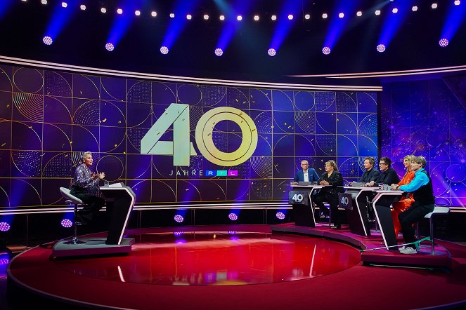40 Jahre RTL - Das große Jubiläumsquiz - Photos - Sonja Zietlow, Günther Jauch, Ilka Bessin, Oliver Geissen, Daniel Hartwich, Frauke Ludowig, Wolfgang Bahro