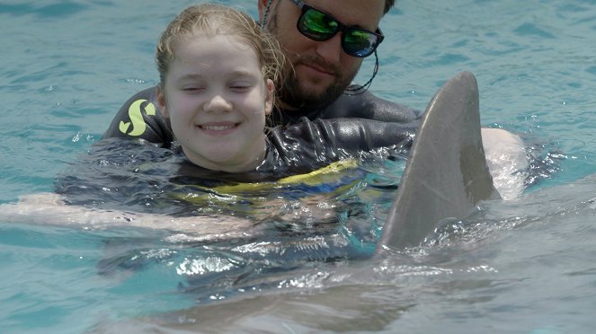 Curaçao, des dauphins thérapeutes - De la película