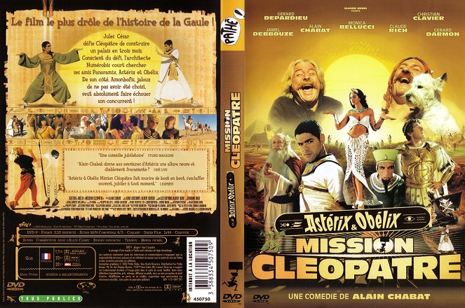 Astérix y Obélix: Misión Cleopatra - Carátulas