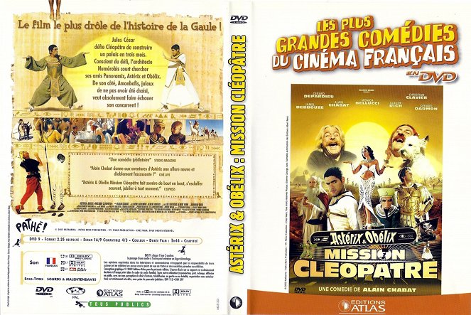 Asterix és Obelix: A Kleopátra-küldetés - Borítók