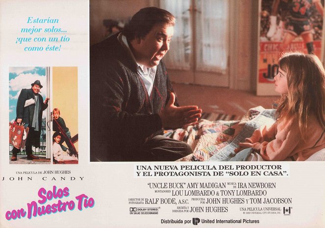 Uncle Buck - Cartões lobby - John Candy, Gaby Hoffmann