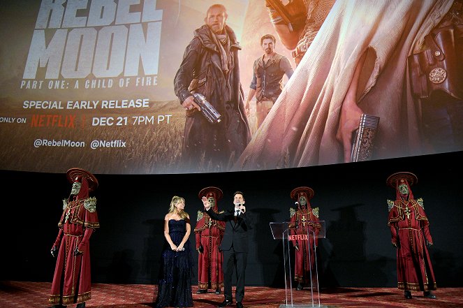 Rebel Moon - Part One: A Child of Fire - Events - Netflix Premiere of Zack Snyder's REBEL MOON - Part One: A Child of Fire at TCL Chinese Theatre on December 13, 2023 in Hollywood, California