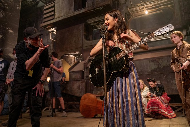 Los juegos del hambre: Balada de pájaros cantores y serpientes - Del rodaje - Francis Lawrence, Rachel Zegler