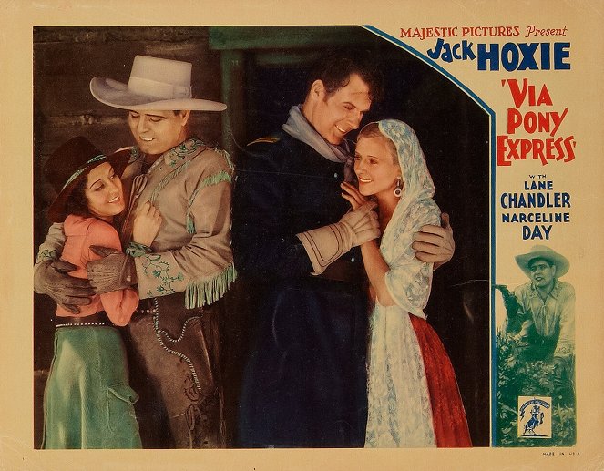 Via Pony Express - Lobby Cards