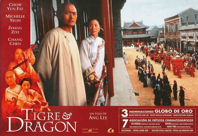 Crouching Tiger, Hidden Dragon - Lobby Cards - Yun-fat Chow, Michelle Yeoh