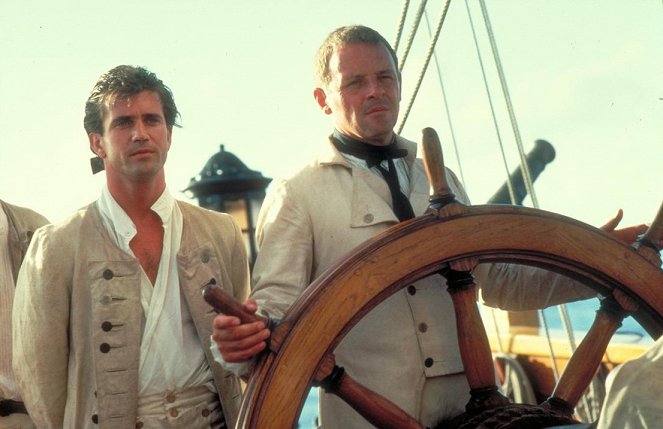Revolta no Pacífico - Do filme - Mel Gibson, Anthony Hopkins