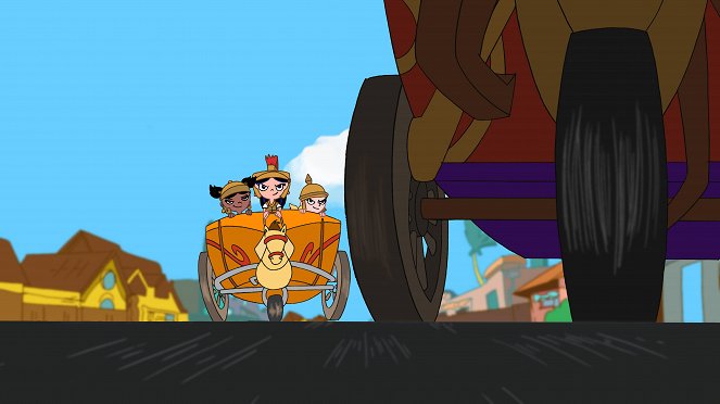 Phineas and Ferb - Greece Lightning - Van film