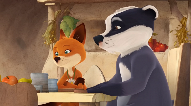 The Fox-Badger Family - Season 1 - Une petite fille bien collante - Photos