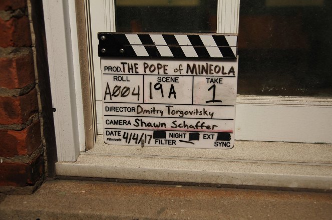 The Pope of Mineola - De filmagens